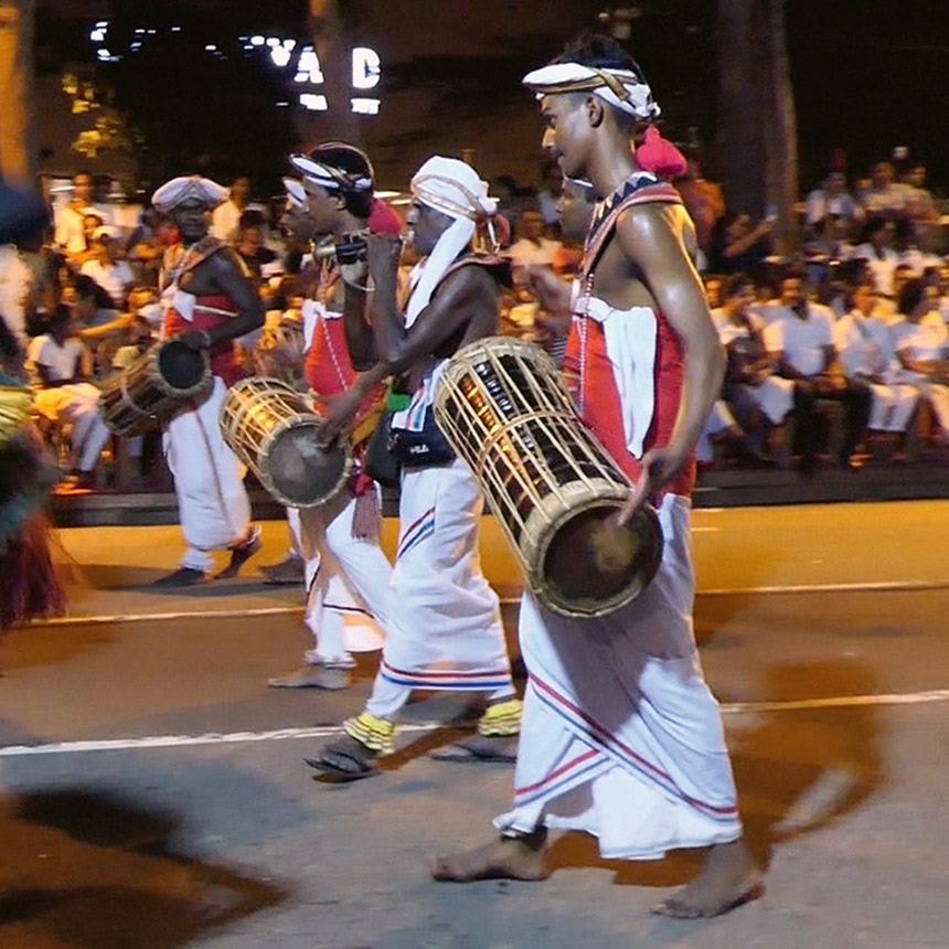 Video still: Sinhala Drums