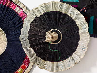 Faltröcke der Miao-Textilkultur