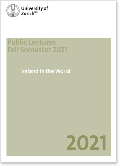 Ringvorlesung "Ireland in the World" (Cover Flyer)