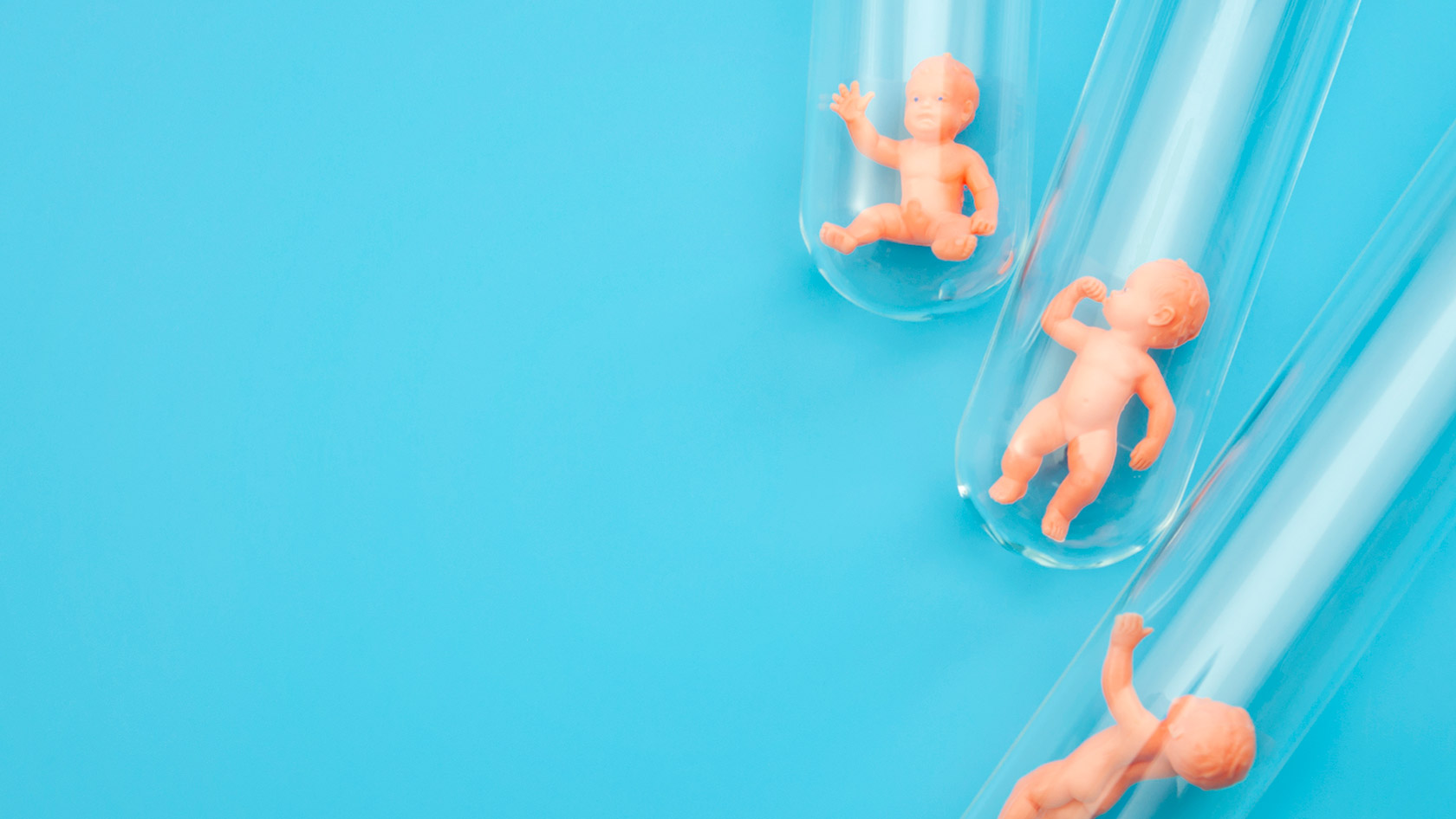 Visualisierung: Baby-Puppen im Reagenzglas