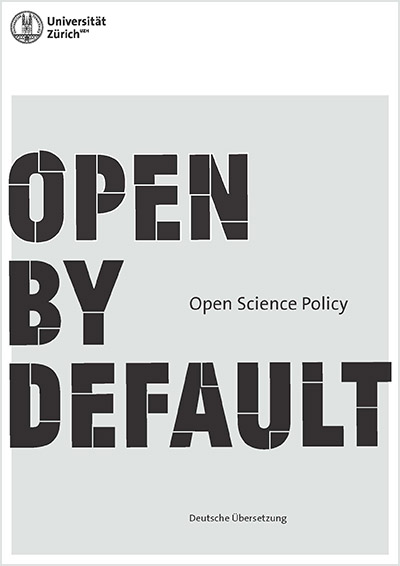 Titelbild Open Science Policy