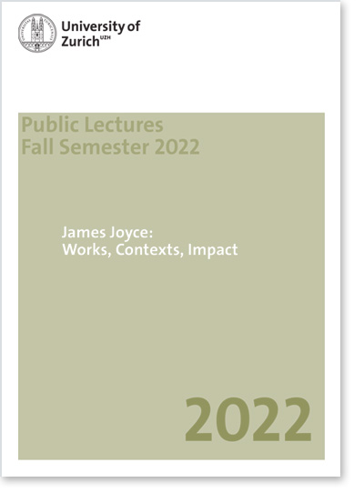 RV «James Joyce: Works, Contexts, Impact » (Cover Flyer)