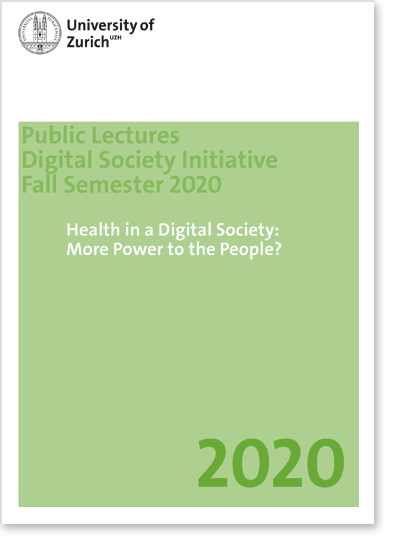 RV «Health in a Digital Society: More Power to the People?» (Cover Flyer)