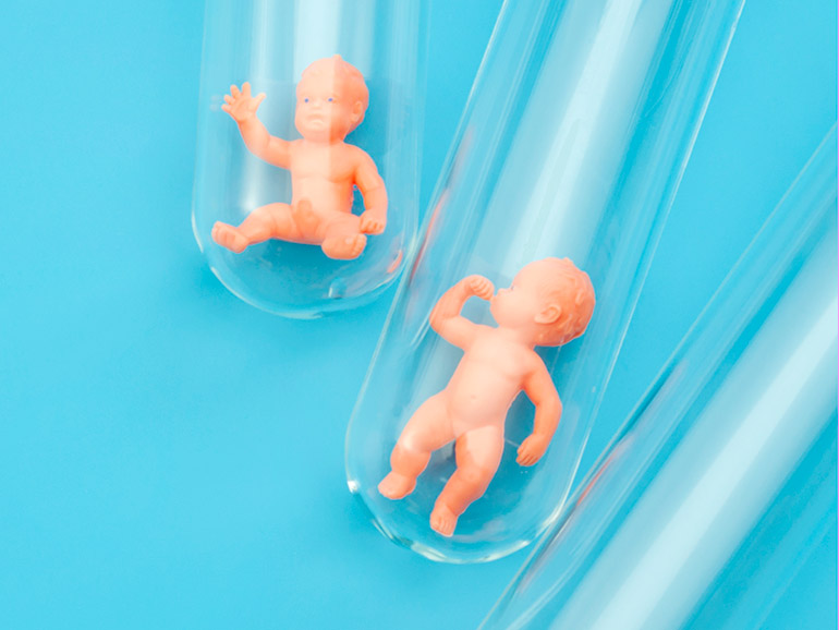 Visualization: Baby dolls in a test tube
