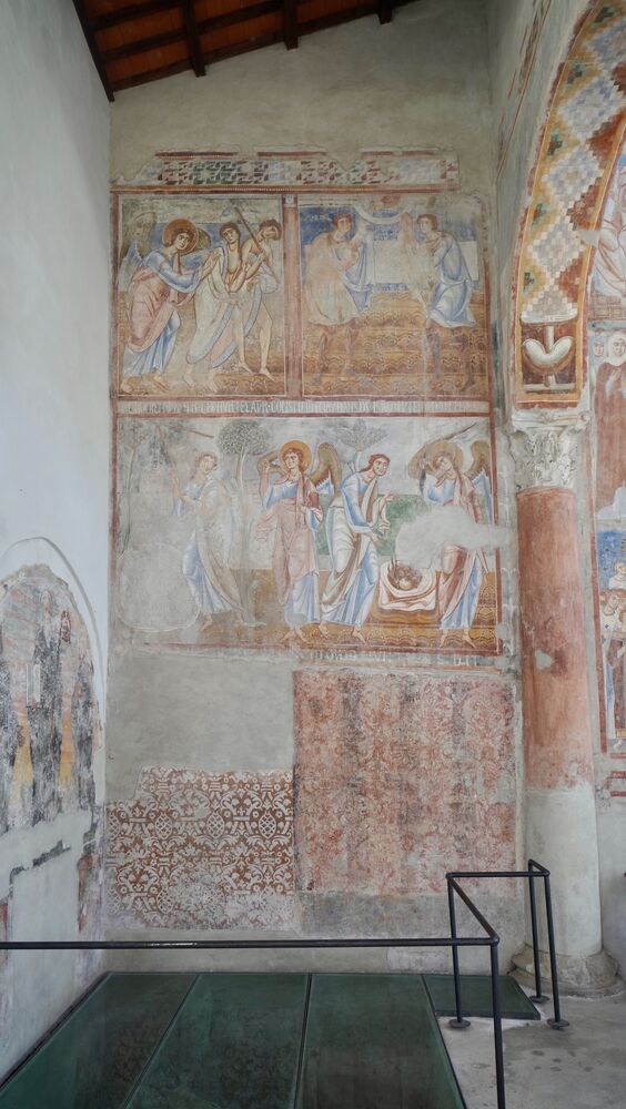 Sant'Angelo in Formis, Seitenschiff Süd Westabschluss