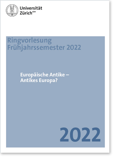 RV «Europäische Antike - Antikes Europa» (Cover Flyer)