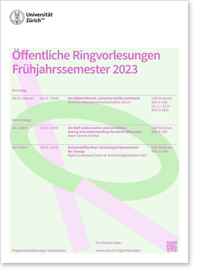 Übersicht Ringvorlesungen FS 2023 (Cover)