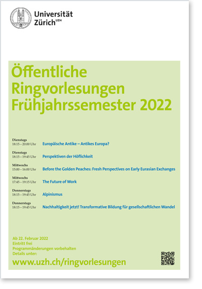 Übersicht Ringvorlesungen FS 2022 (Cover)