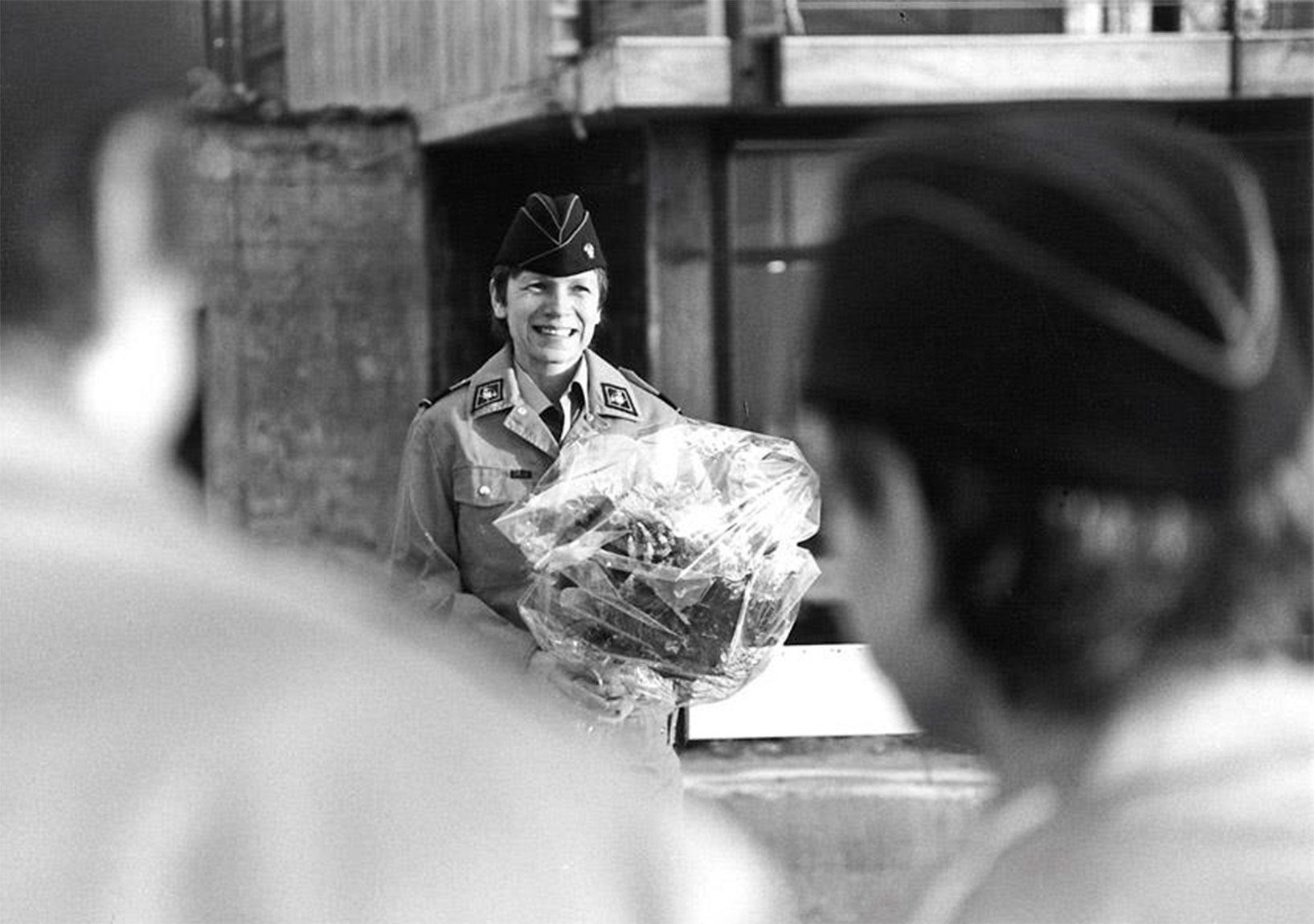 1988 – Woman at the Helm (Pictured: Regula Herter, first woman Chief Fire Officer of the University's fire brigade)