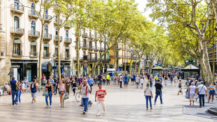 Grafik Strasse in Spanien