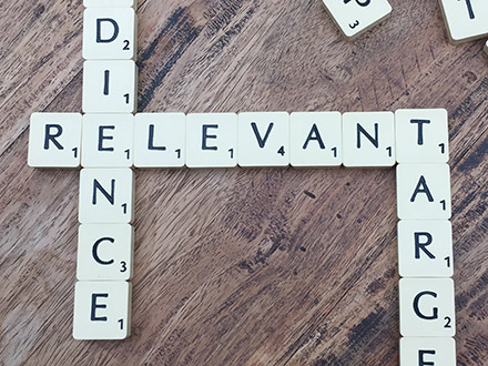 'Relevant' im Scrabble